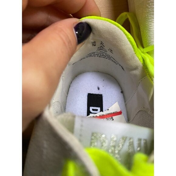 DKNY "Chandra" allover logo sneaker Womens Size 7M - Picture 8 of 8
